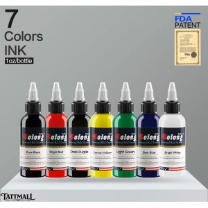 Tattoo Ink Color Set 7/14 PCS 30ml Solong